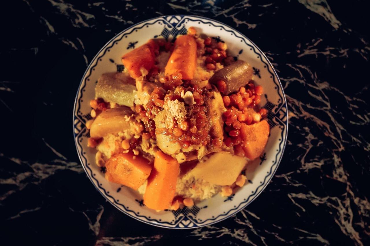 Fes Marriott Hotel Jnan Palace Exterior photo A bowl of fruit chaat