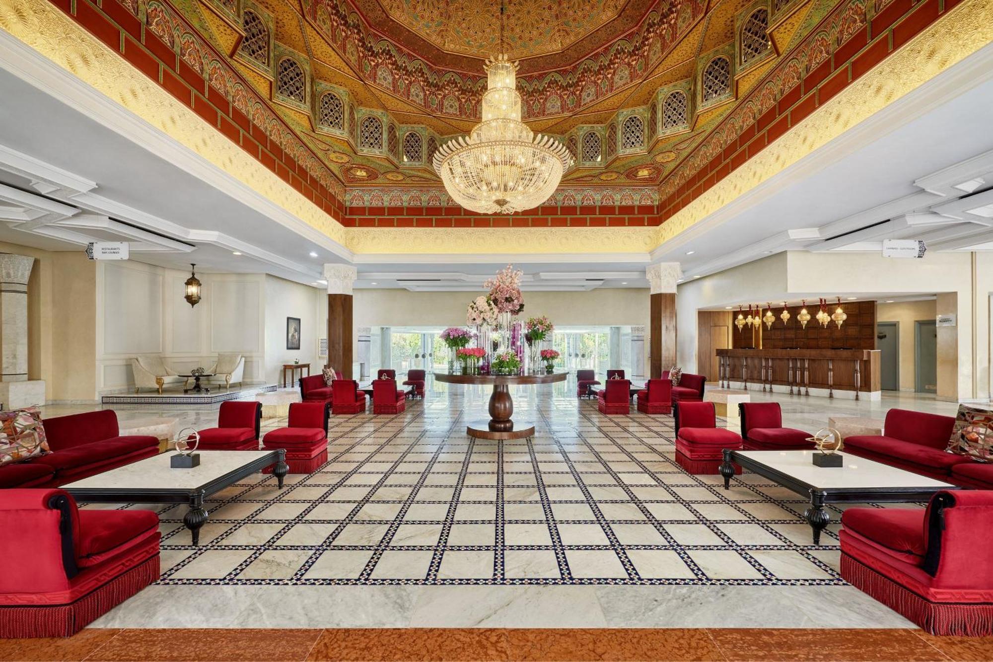 Fes Marriott Hotel Jnan Palace Exterior photo Lobby