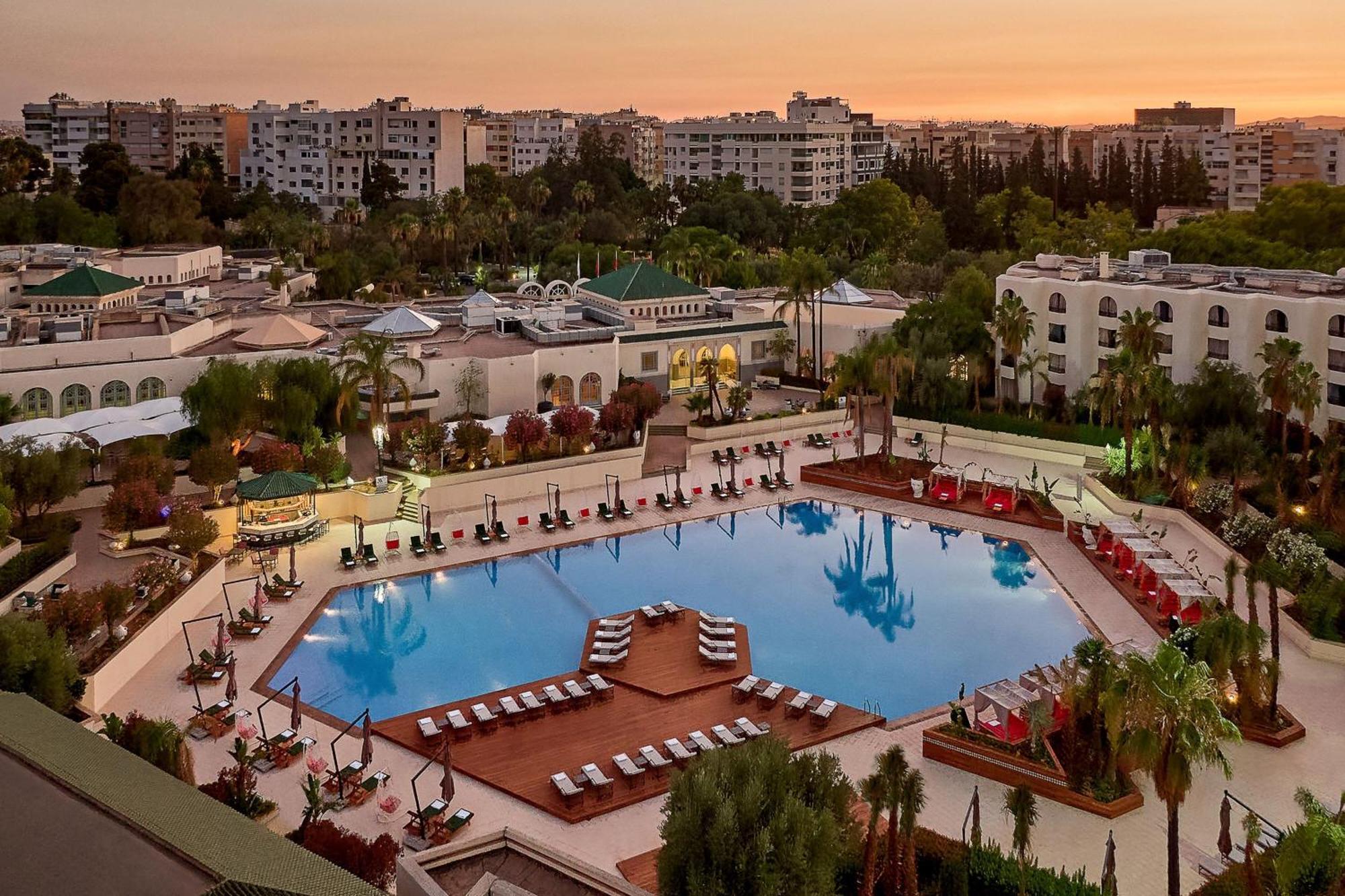 Fes Marriott Hotel Jnan Palace Exterior photo The Royal